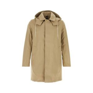 Mackintosh Men Beige Cotton Cambridge Raincoat